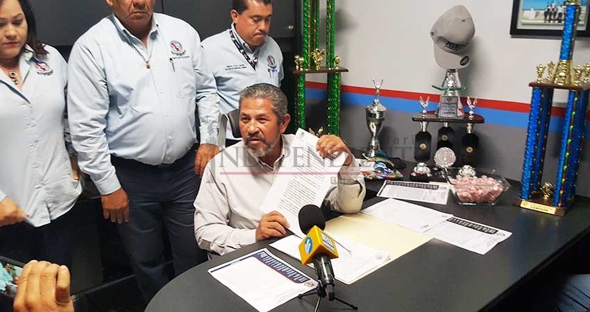 Solo un juicio de amparo mantiene a Valdez como líder del Sindicato Sección La Paz Solo un juicio de amparo mantiene a Valdez como líder del Sindicato Sección La Paz