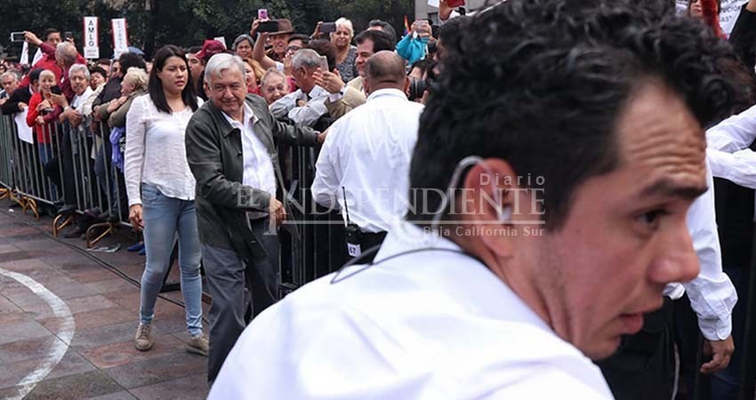 Ciudadanos podrían decidir sobre seguridad de AMLO Ciudadanos podrían decidir sobre seguridad de AMLO