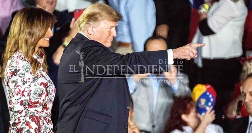 'Militares que sigan con Maduro perderán todo', amenaza Trump