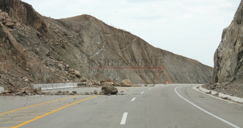 Reabren a la circulación el tramo carretero  La Paz- Cabo San Lucas