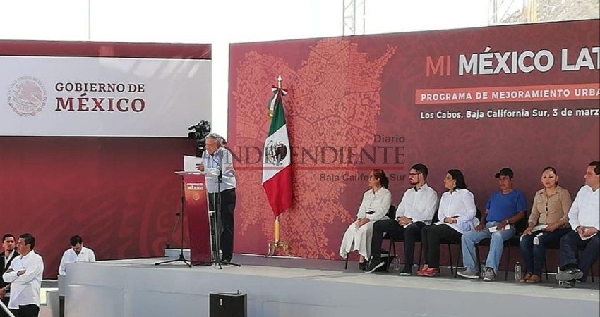 AMLO dice ¡No! A la minería en BCS