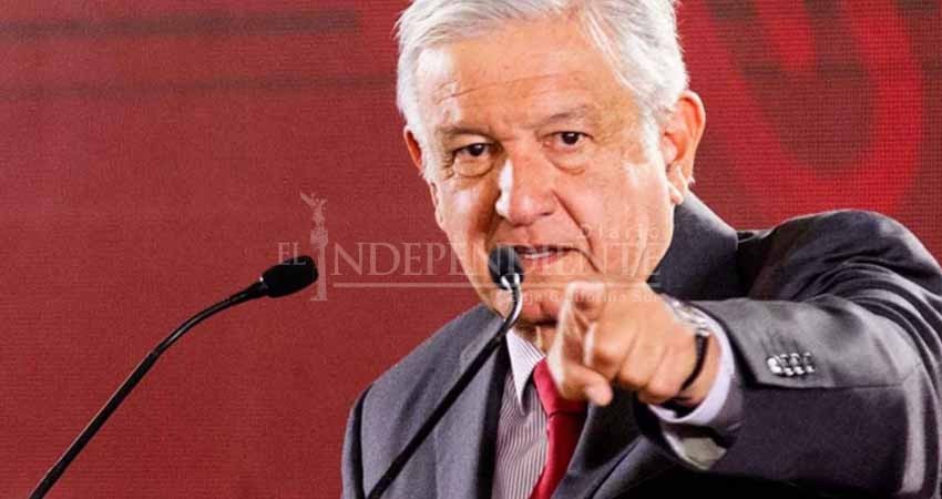 Castigan calificadoras a México, afirma López Obrador Castigan calificadoras a México, afirma López Obrador