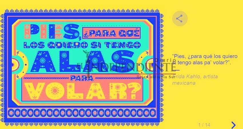 Con frases inspiradoras, Google celebra a las mujeres Con frases inspiradoras, Google celebra a las mujeres
