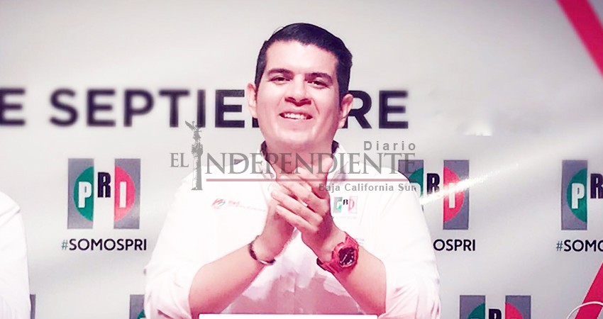 Los jóvenes exigimos respeto y que las voces dentro del PRI BCS sean escuchadas: Fabrizio del Castillo Los jóvenes exigimos respeto y que las voces dentro del PRI BCS sean escuchadas: Fabrizio del Castillo