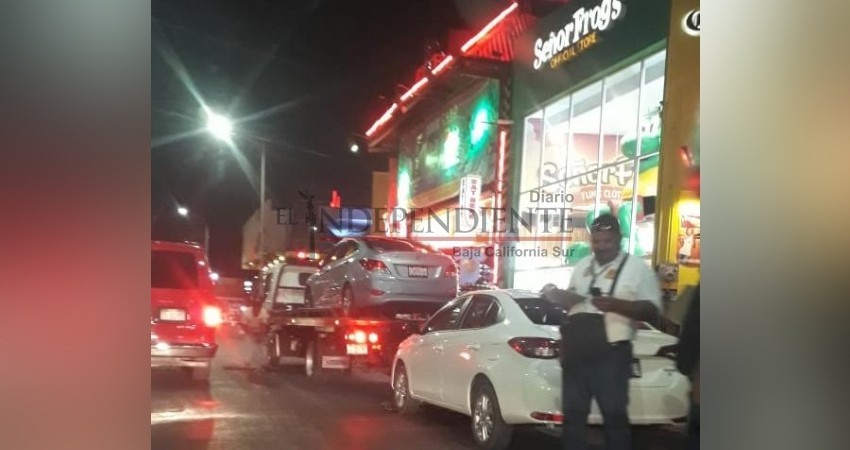 Realizan operativo para “levantar unidades Uber esta noche en CSL Realizan operativo para “levantar unidades Uber esta noche en CSL