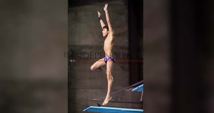 Aseguran clavadistas de BCS lugares a la Olimpiada Nacional
