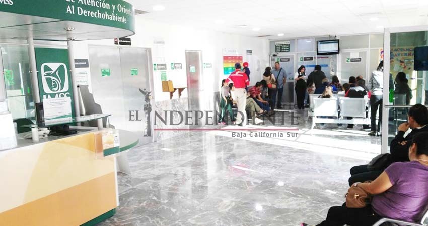 Rebasada la capacidad de atención del IMSS en La Paz Rebasada la capacidad de atención del IMSS en La Paz