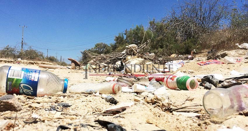 Cerca la temporada de lluvias y los cauces de arroyos aún saturados de basura