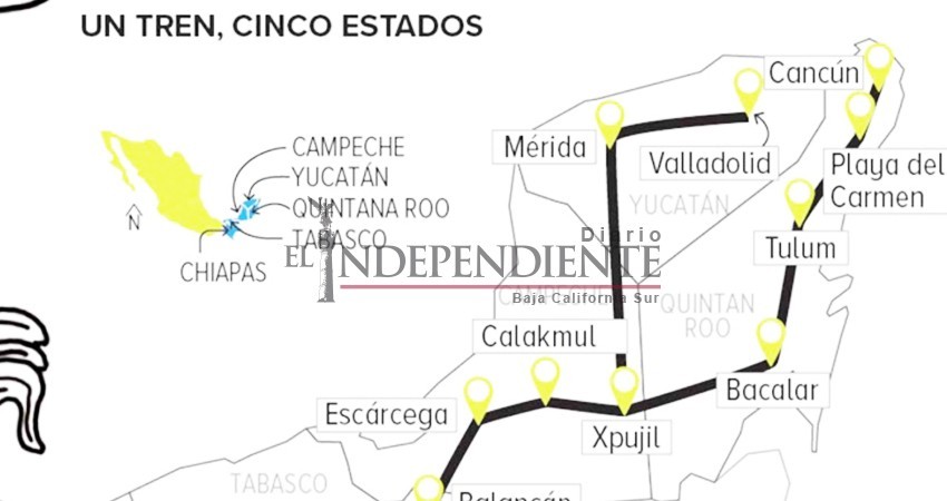Piden 1,500 mdp para rescate que acompañará la construcción del Tren Maya