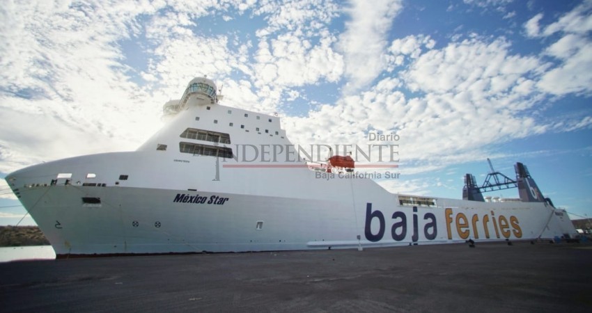 Abanderan en La Paz al ferry más grande de Latinoamérica en su tipo