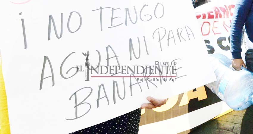 Preparan marcha por deficiencias en servicio de agua potable en La Paz