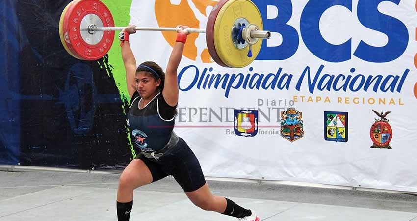 Buena actuación de pesas en el regional