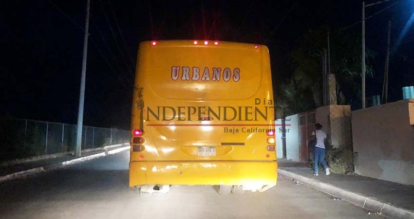 Solicitarán transportistas apoyo de Seguridad Publica para brindar el servicio nocturno Solicitarán transportistas apoyo de Seguridad Publica para brindar el servicio nocturno