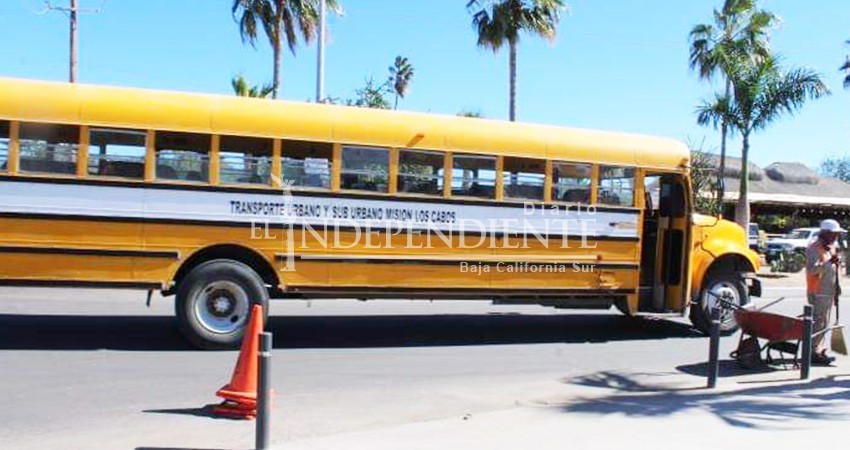 Supervisan que transporte público de Los Cabos cumpla con horarios y rutas Supervisan que transporte público de Los Cabos cumpla con horarios y rutas