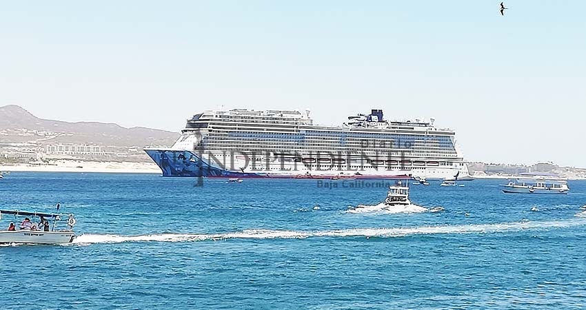 Llega a Cabo San Lucas uno de los cruceros más grandes del mundo Llega a Cabo San Lucas uno de los cruceros más grandes del mundo