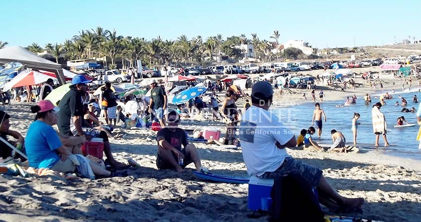 Prevén arribo de 10 mil visitantes a playas de Los Cabos durante la Semana Santa Prevén arribo de 10 mil visitantes a playas de Los Cabos durante la Semana Santa