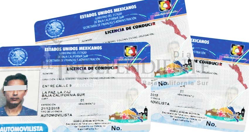 Baja California Sur con la 3er licencia más cara de México Baja California Sur con la 3er licencia más cara de México