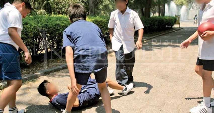 Sufre bulliyng 70% de niños; México, líder en casos de violencia escolar