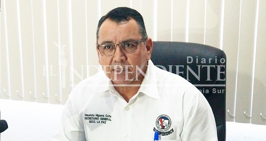 Reconoce Ayuntamiento de La Paz a Mauricio Higuera como dirigente sindical Reconoce Ayuntamiento de La Paz a Mauricio Higuera como dirigente sindical