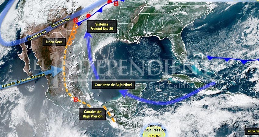 Zona de baja presión en el Pacífico se debilita y aleja de las costas mexicanas