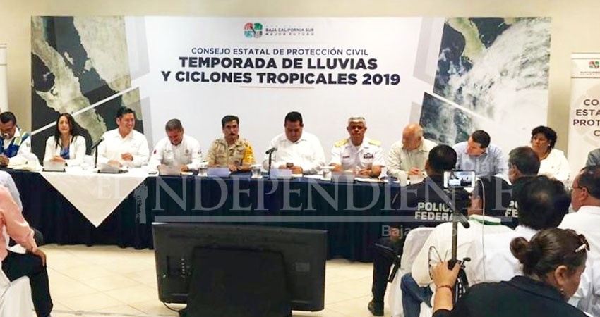 Instalan Consejo de Protección Civil por inicio de temporada de ciclones 2019