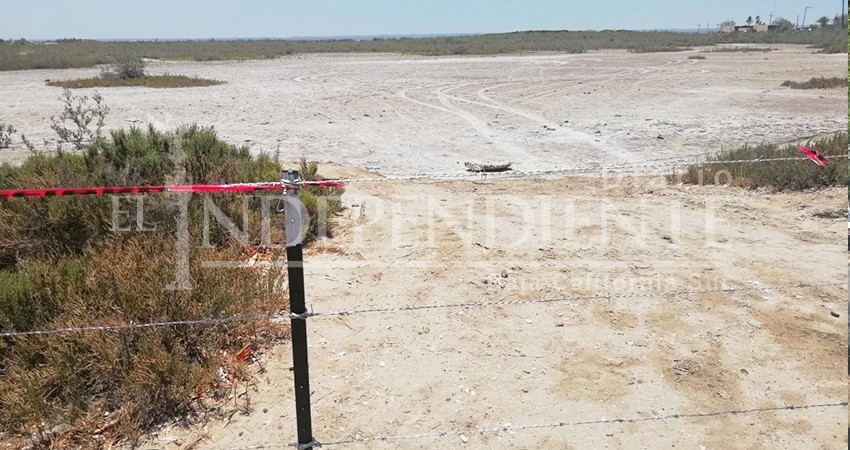Inicio la instalación del cerco perimetral en el manglar de Conchalito