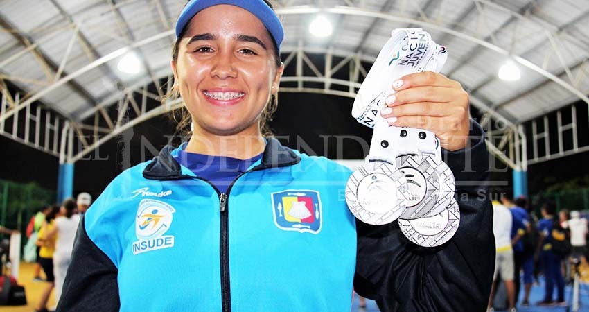 Cierra Viviana Díaz como subcampeona en ronda olímpica