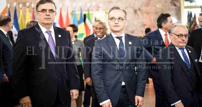 Ebrard presenta a Alemania el Plan de Desarrollo Integral