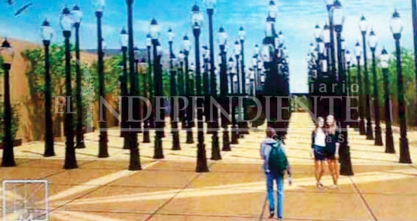 Un sinnúmero de lámparas podría ser la nueva imagen del callejón Cabezud de La Paz