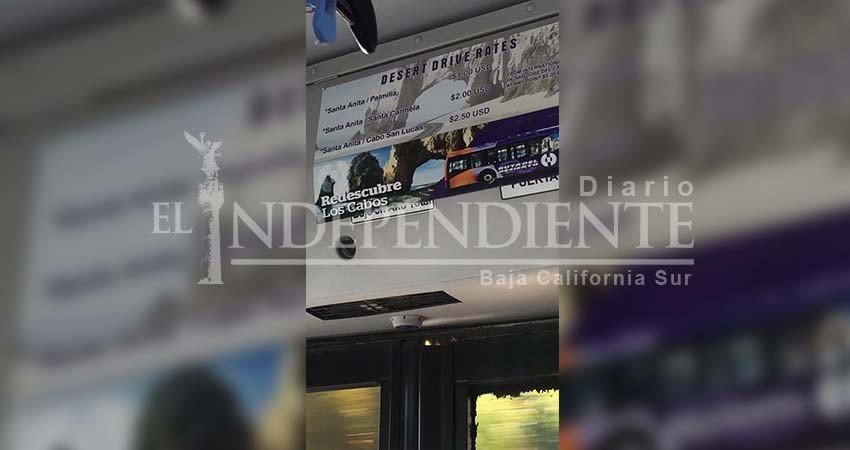 Ciudadano advierte sobre precios inflados en transporte público federal