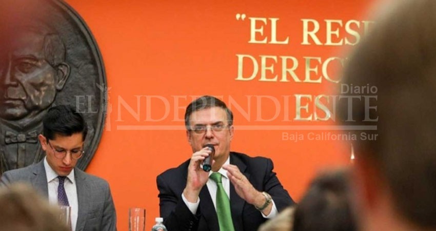 Respaldan IP y CCE a México contra aranceles: Ebrard Respaldan IP y CCE a México contra aranceles: Ebrard