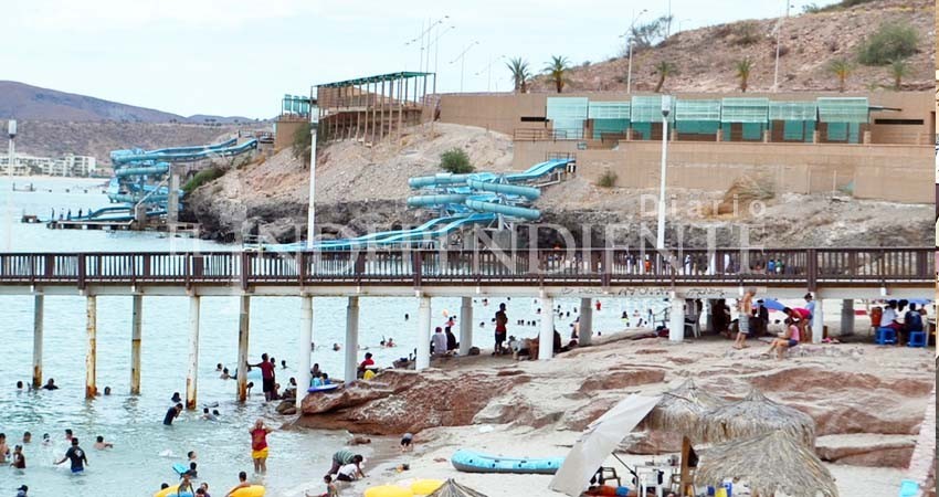 Toboganes del Coromuel funcionan, no operan todo el día, asegura API Toboganes del Coromuel funcionan, no operan todo el día, asegura API