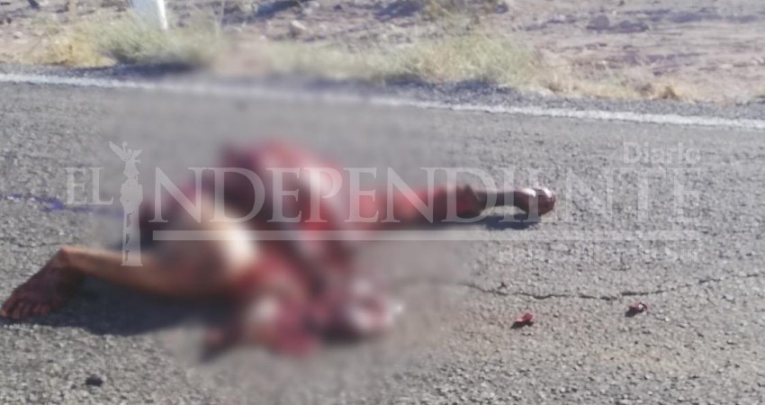 El cuerpo de un hombre quedó despedazado tras ser arrollado El cuerpo de un hombre quedó despedazado tras ser arrollado