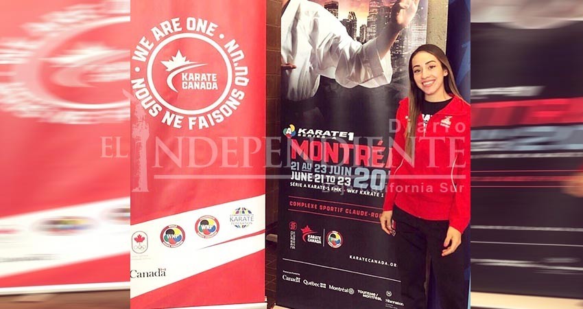 Asiste la Karateca Sudcaliforniana Paula Flores a torneos internacionales