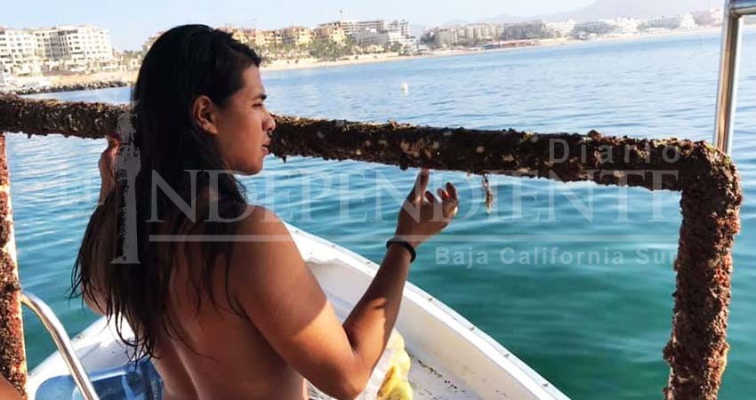 Increíble… una portería de futbol fue localizada en el fondo marino de El Medano