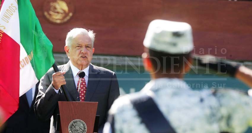 Sé que no van a defraudar a México’: López Obrador a GN Sé que no van a defraudar a México’: López Obrador a GN