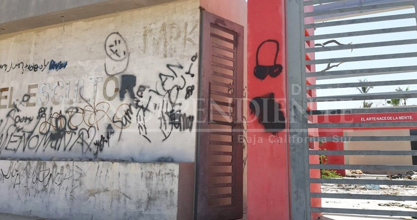 Casa del Escultor de La Paz: vandalizada y en el abandono