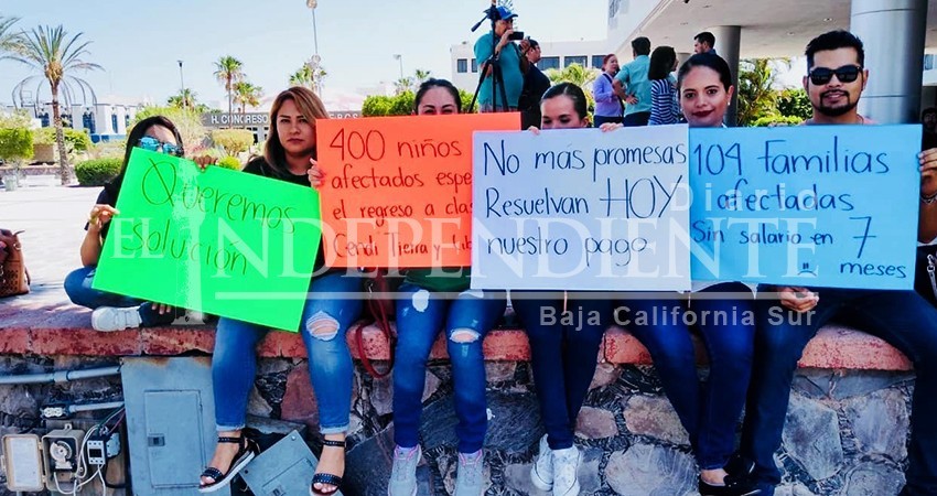 Falta de voluntad del gobierno de BCS atrasa pagos a trabajadores del CENDI Falta de voluntad del gobierno de BCS atrasa pagos a trabajadores del CENDI