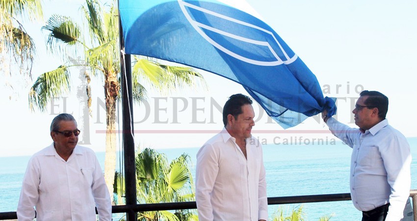 Refrendan distintivo Blue Flag a 20 playas y una marina de BCS Refrendan distintivo Blue Flag a 20 playas y una marina de BCS
