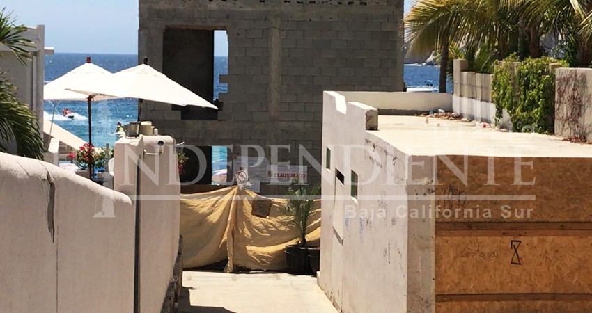 Obra irregular en El Médano no contaba con varios servicios para su desarrollo Obra irregular en El Médano no contaba con varios servicios para su desarrollo