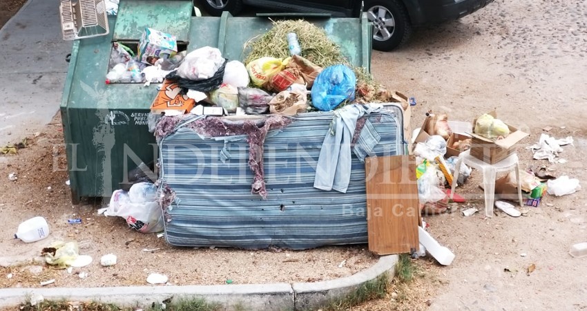 Sigue acumulándose la basura en La Paz por "periodo vacacional" Sigue acumulándose la basura en La Paz por "periodo vacacional"