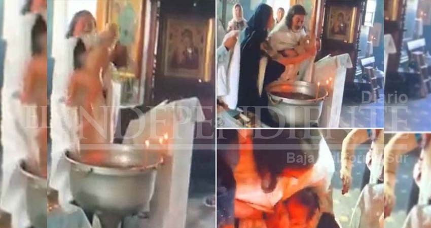 Sacerdote maltrata terriblemente a bebé durante bautizo Sacerdote maltrata terriblemente a bebé durante bautizo