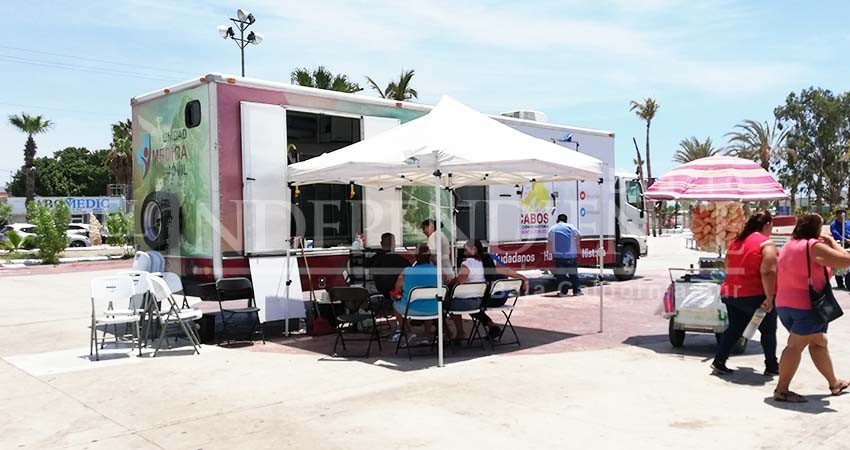 Rebasada demanda de servicios de salud en Cabo San Lucas; ciudadanos buscan apoyo en caravanas