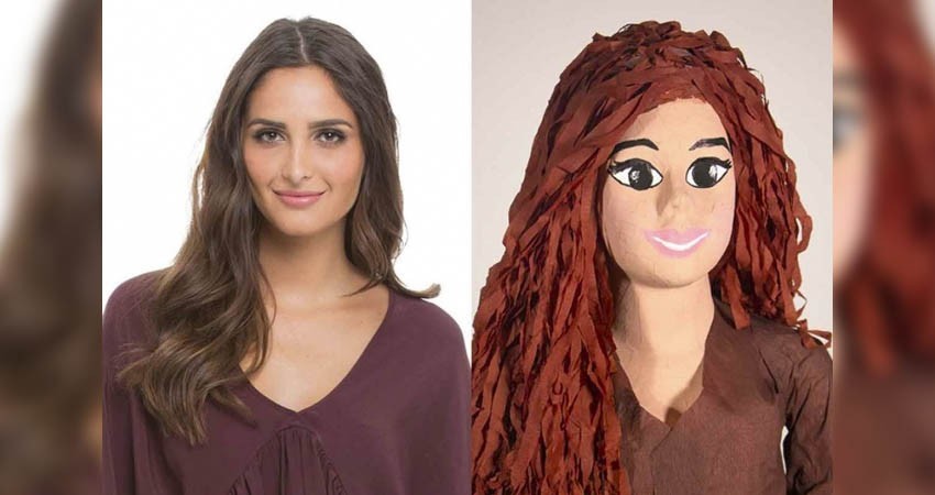 Buscan combatir violencia de género con piñatas de mujer Buscan combatir violencia de género con piñatas de mujer