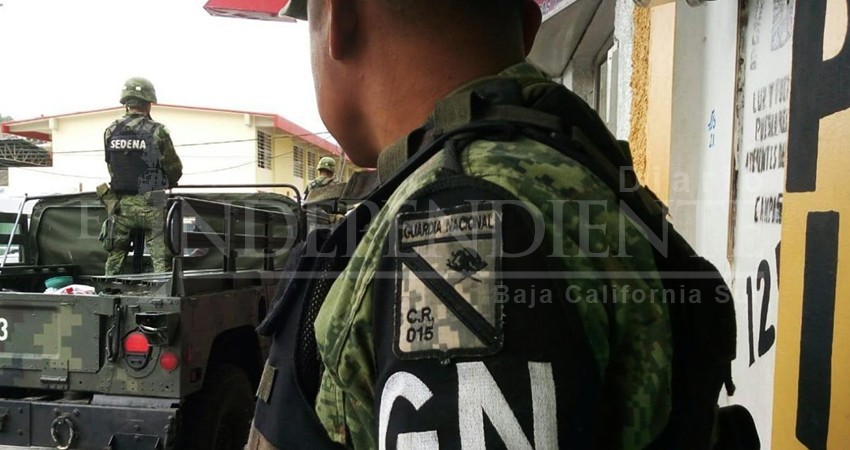 Por apagones, reforzará Guardia Nacional seguridad en La Paz y Los Cabos Por apagones, reforzará Guardia Nacional seguridad en La Paz y Los Cabos