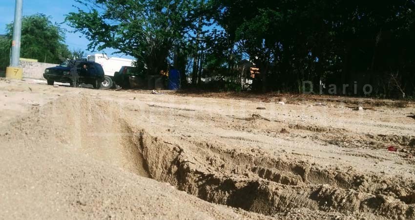 Piden celeridad en rehabilitación de calles afectadas por lluvias pasadas