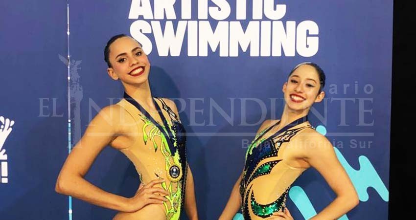 Son Alexa Martínez y Daniela Flores tricampeonas en nado Son Alexa Martínez y Daniela Flores tricampeonas en nado