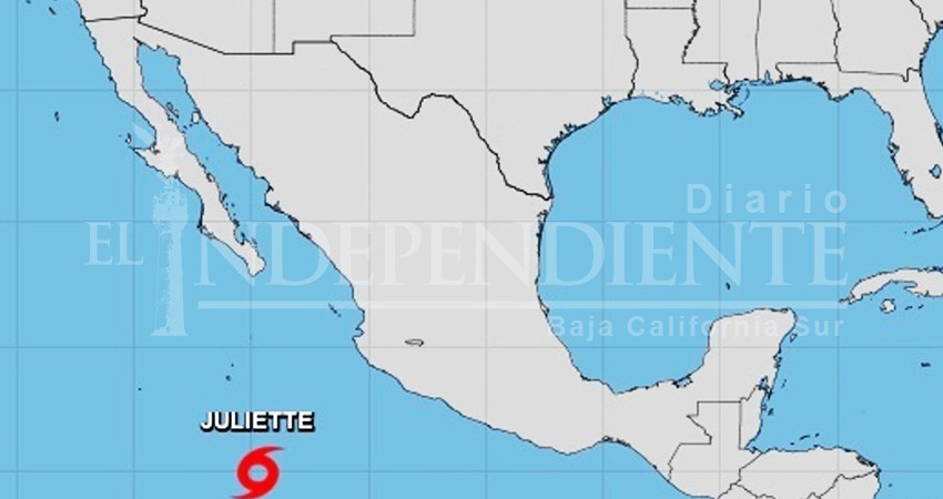 Se forma la tormenta tropical “Juliette” en el Pacífico Se forma la tormenta tropical “Juliette” en el Pacífico
