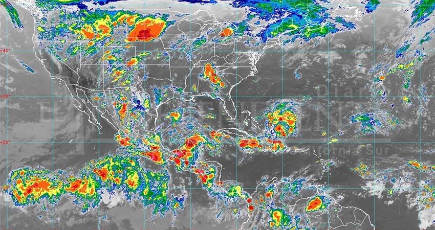 Zona de baja presión podría evolucionar a depresión tropical afectando las costas de BCS Zona de baja presión podría evolucionar a depresión tropical afectando las costas de BCS