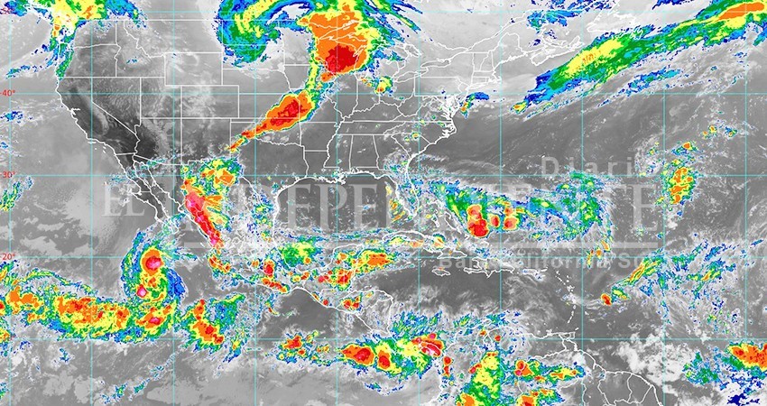 Se formó la Tormenta Tropical “Kiko” al sur de CSL; tras ella, una nueva zona de inestabilidad Se formó la Tormenta Tropical “Kiko” al sur de CSL; tras ella, una nueva zona de inestabilidad